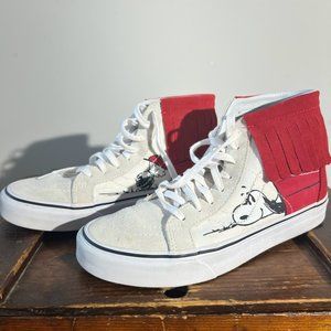 Vans Peanuts x Sk8-Hi Moc 'Dog House'  Tennis Shoe Size 8